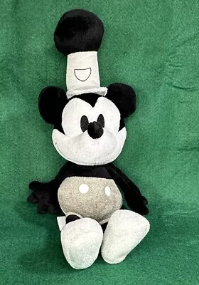 Disney Mickey Mouse Steamboat Willie 14” Through The Years Plush Stuffed Animal • $12.99
