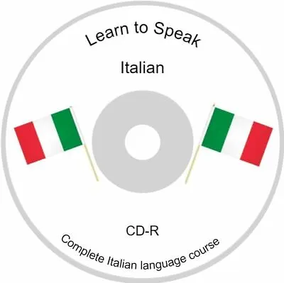 Learn To Speak Italian In Your Car - Italian Language Courses -- CD-R UK • £5.99