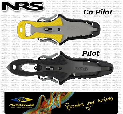 $79.95 • Buy NRS Pilot Kayak Rescue Knife Or Copilot Co, Whitewater Rafting SES Diving Safety