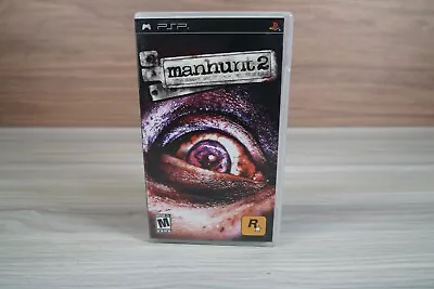 Manhunt 2 Sony PlayStation PSP 2007 Complete CIB W/ Manual N/ Mint • $64.99