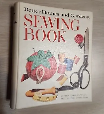 Vintage Sewing Book By Better Homes & Gardens Book 1970 HC Binder Junk Journal • $19.99