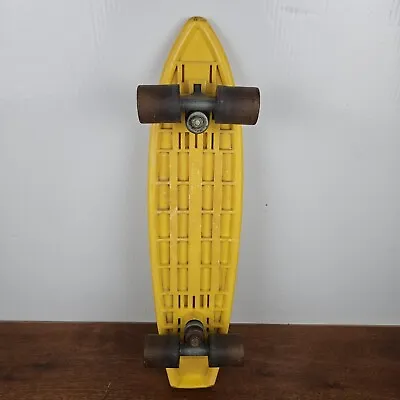 Vintage Free Former Skateboard California Original Yellow Original Trucks Wheels • $19.99