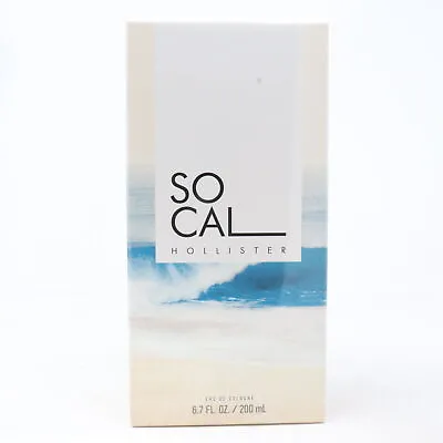 Hollister So Cal Eau De Cologne  6.7oz/200ml New With Box • £59.85