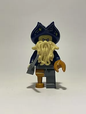 Lego Pirates Of The Caribbean Davy Jones Minifigure Poc031 • $215