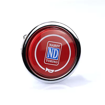 Red Italy Torino Steering Wheel Horn Button Nardi Classic Single Contact • $30.80