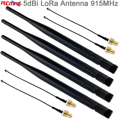 4pcs 915MHz 5dBi LoRa Antenna SMA Male IPEX For Meshtastic LoRa 32 V3 LoRaWAN • $15.98