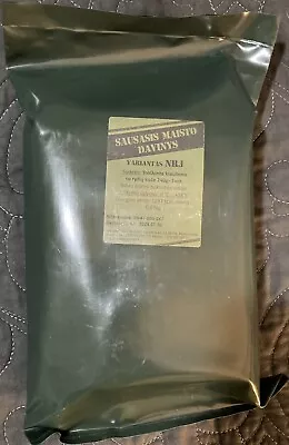 Lithuanian Army Food Ration #1 Military MRE In US • $35