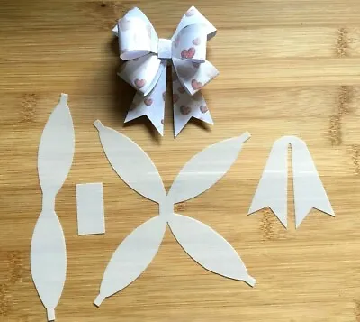 £3.50 • Buy Hair Gift Wrap Bow Making Templates Stencil Christmas Bow Maker