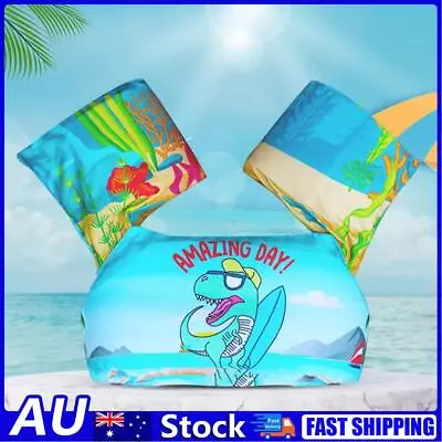 Kids Swimming Floats Ring Cartoon Arm Sleeve Kids Arm Floaties For Kids Children • $21.41