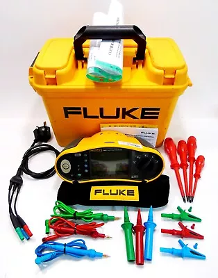 FLUKE 1651 MULTIFUNCTION TESTER **Calibrated To April 2025 W. Certificate** • £295