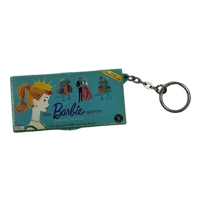 $15 • Buy Vintage Barbie Queen Of The Prom Game Keychain #728-0 By Basic Fun 1999
