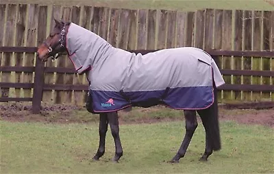 Masta Avante 170g 600 Denier Fixed Neck Mediumweight Winter Turnout Rug Combo • £76.79