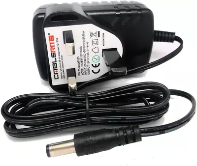 Replacement For 15V AC-DC 500mA Adaptor Power Supply WJB-DC15V500 15V 500 • £15.57