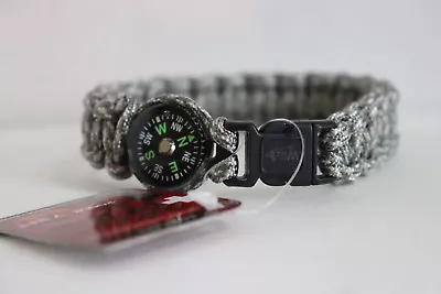 $5.75 • Buy Survival Wrist Band With Compass