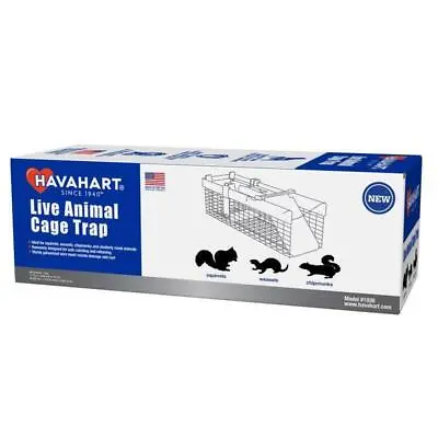 $44.95 • Buy Havahart Small Live Catch Cage Trap For Chipmunks/Spuirrels/Weasels 1026