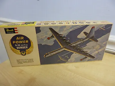 Revell 1:181 Air Power B-36 Bomber Vintage Model Kit H-139-130 BRAND NEW RARE • $39.99