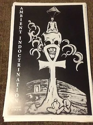 Rare 1993 Psychic TV/Genesis P-Orridge Poster Ltd/#ed Only 100 Copies • $23