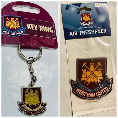 £7.99 • Buy West Ham United FC Keyring  Car Air Freshener Accessories Xmas Gift 3 Pack