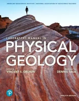 Laboratory Manual In Physical Geology [12th Edition]  American Geological Insti • $73.08