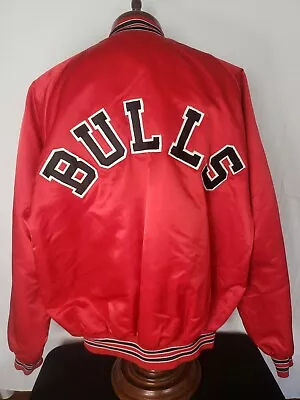 🚨🔥Vintage Chalk Line XXL-T Chicago Bulls Starter Style Spellout Jacket EUC! • $999.99