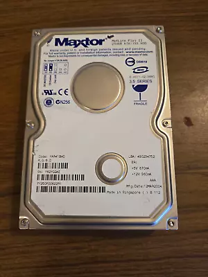 Maxtor MaXLine Plus II 250GB ATA/133 IDE PATA HDD 3.5  Desktop Hard Drive • $28