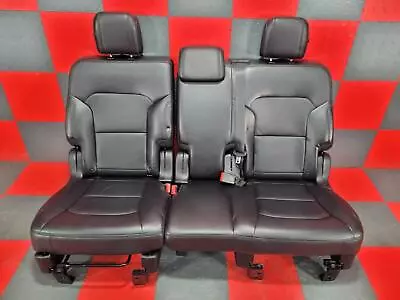 2016-2019 Ford Explorer XLT 2nd Second Row Black-BW Leather Bench Seat Sharp! • $621