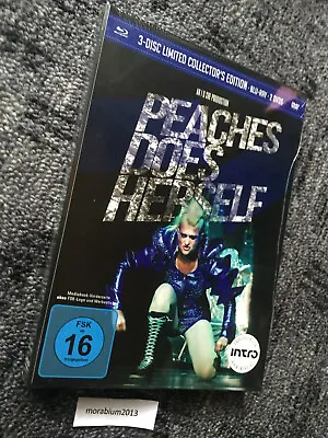 PEACHES DOES HERSELF - Blu-ray + DVD Region B/2 ( USA Need A Multiregion Player • $38.98