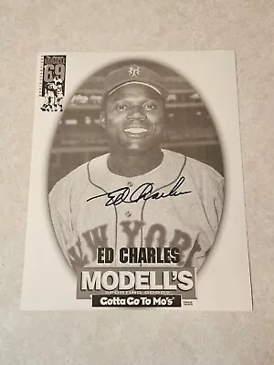 Ed Charles Autographed 8x10 Photo • $20