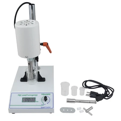 $145.99 • Buy High Speed Homogenizer Efficient Lab Disperser 110V Emulsifier 8000 To 22000RPM
