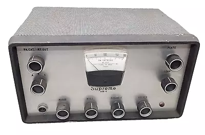 SUPREME  SSB-6  Vintage Ham Radio Transmitter  6146 TUBE • $199