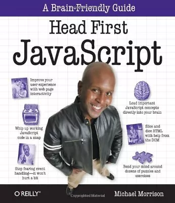 Head First JavaScript By Michael Morrison Paperback Book The Cheap Fast Free • £13.99