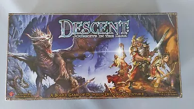DESCENT: Journeys In The Dark Board Game FFG (2005 1st Ed) Incomplete Minifigs • $39.99