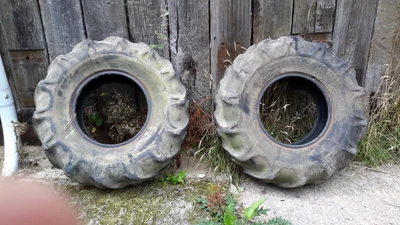 £80 • Buy 12.4 X 16 COMPACT TRACTOR TYRES