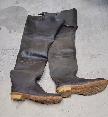 Mens Size 12 Ranger 30  Waders Rubber Boots Good Condition • $47.99