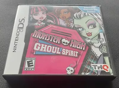 Monster High Ghoul Spirit (Nintendo DS 2011) CIB - Tested And Working • $6.56