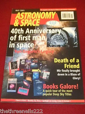 Astronomy & Space - Yuri Gagarin Legacy - May 2001 • £6.49