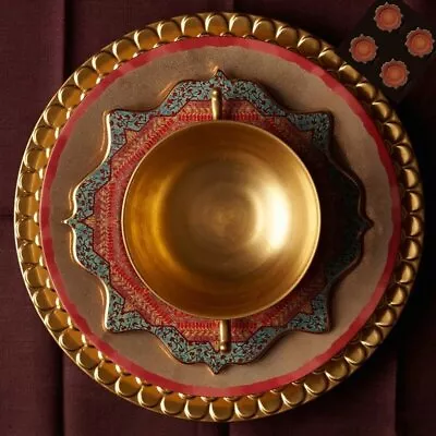 L’Objet Tabriz Dessert Plates S/4 • $275.97