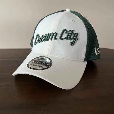 New Era Cream City Milwaukee Bucks Hat Cap - Size Medium / Large • $32.92