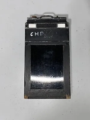 One Lisco Regal 2 1/4 X 3 1/4 Cut Film Holder Double Plate Cut Film Holder • $25