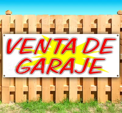 VENTA DE GARAJE Advertising Vinyl Banner Flag Sign Many Sizes USA SPANISH • $31.09