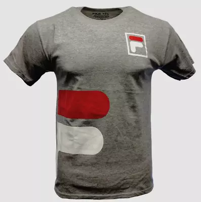 Men's FILA T Shirt -Athletic Apparel Fit -Logo T-Shirt - NEW Reg 22.00 • $18.99