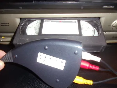 VHS VCR Video Cassette Tape Home Movie CONVERTER To Digital Computer BETA DVD • $69.93