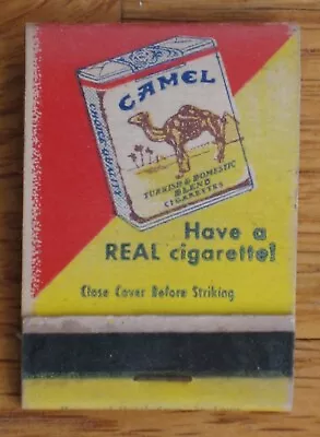 Camel Cigarettes Have A Real Cigarette Vintage Matchbook • $4.25