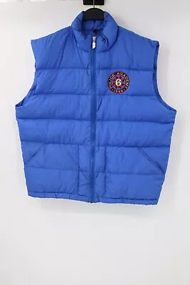 VTG 80s The North Face Down Vest Men's L Brown Label Puffer Police Academy 1988 • $42.24