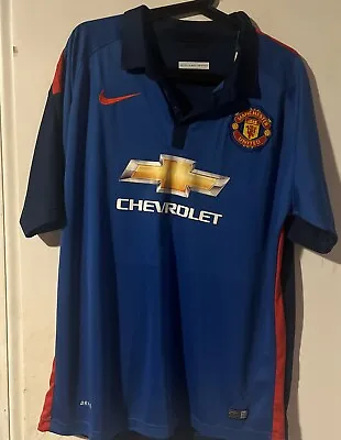 Nike Manchester United Jersey  Rare XL 2014 Chevrolet • $34.99