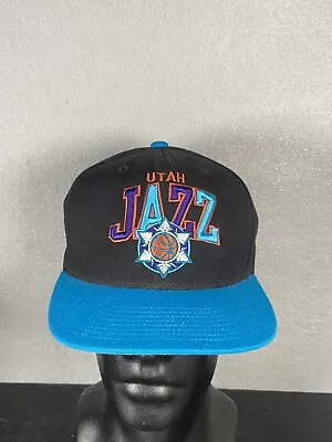 Utah Jazz NBA Mitchell & Ness Snapback Embroidered Basketball Hat Cap Snapback • $7.79