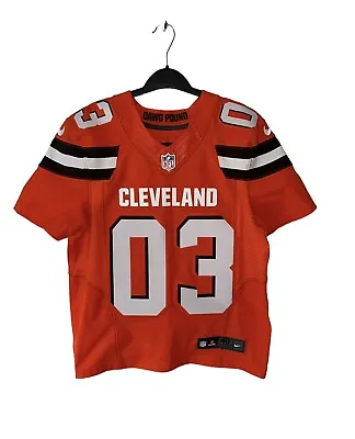 Boom Boom Cleveland Browns NFL Jersey Size 40 Nike Orange #03 3 Johnny Manziel • $33.99