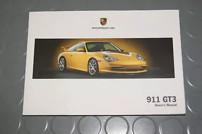 2005 Porsche GT3 911 996 OWNERS MANUAL - BOOK • $79.99