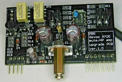 Revox A700 Mute / Headphone PCB Upgrade 1.067.420 To 1.067.421 • $79