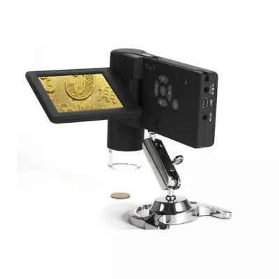 3'' LCD Display Screen 500X Mobile Digital Microscope With 8LED Lamp 5 MP Camera • $215